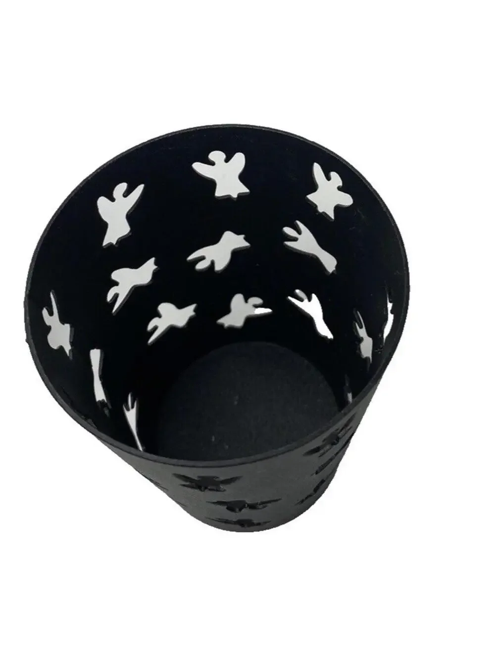 Tea Light Candle Holders 2pc Set Angel Design Metal Decorative Home Accent